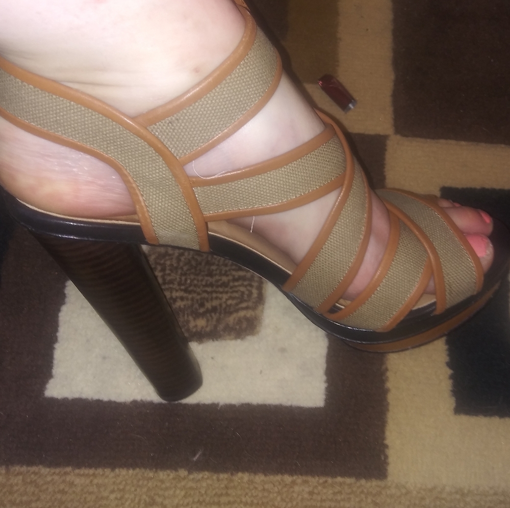 Heels size 8 and a half